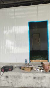 Installation of Sandwich Panel,Refrigeration & PU Flooring (17)