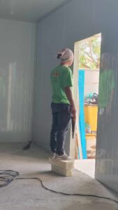 Installation of Sandwich Panel,Refrigeration & PU Flooring (2)